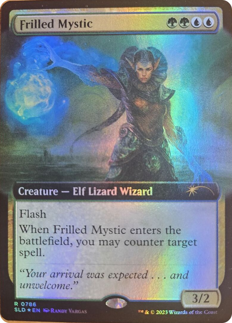 Frilled Mystic (Extended Art) [Secret Lair Drop Series] | Yard's Games Ltd