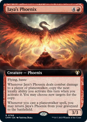 Jaya's Phoenix (Extended Art) [Commander Masters] | Yard's Games Ltd