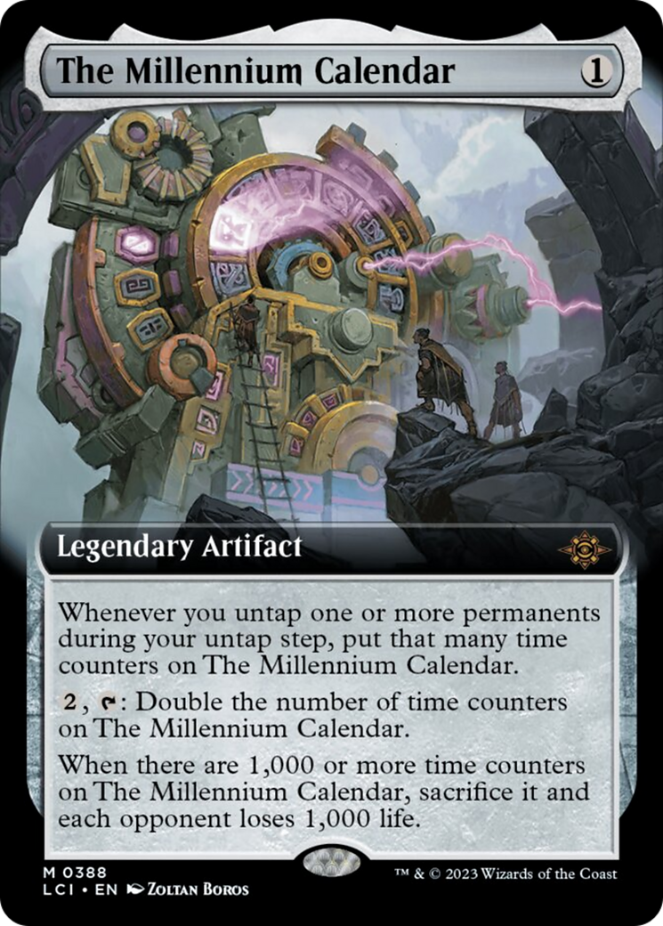 The Millennium Calendar (Extended Art) [The Lost Caverns of Ixalan] | Yard's Games Ltd