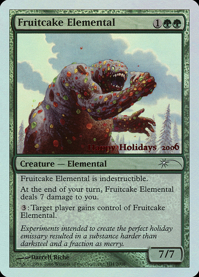 Fruitcake Elemental [Happy Holidays] | Yard's Games Ltd