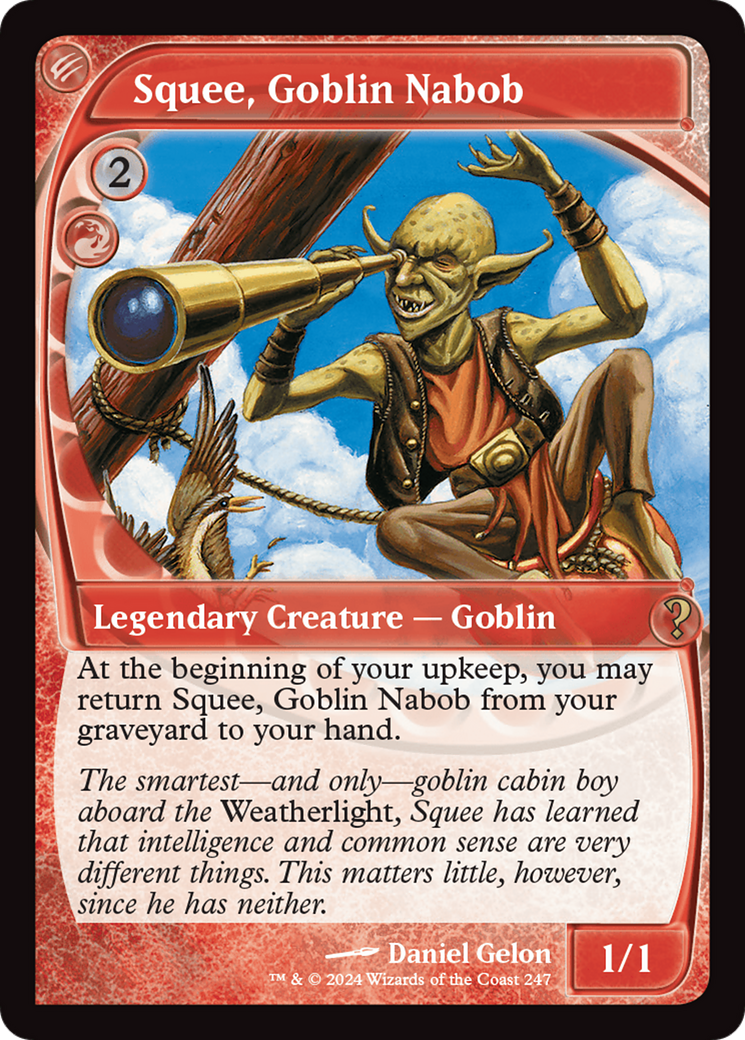 Squee, Goblin Nabob (Future Sight) [Mystery Booster 2] | Yard's Games Ltd