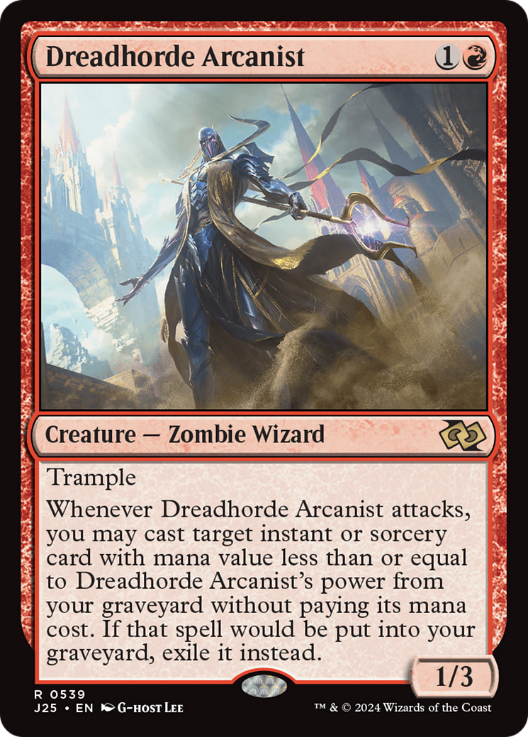 Dreadhorde Arcanist [Foundations Jumpstart] | Yard's Games Ltd