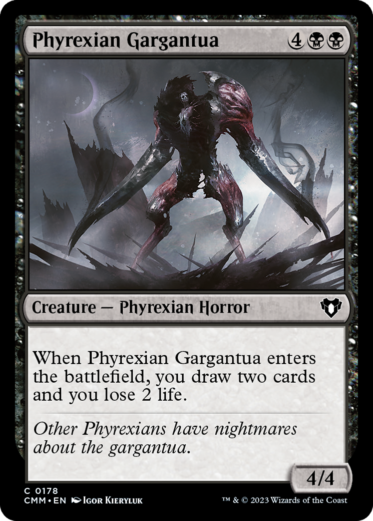 Phyrexian Gargantua [Commander Masters] | Yard's Games Ltd