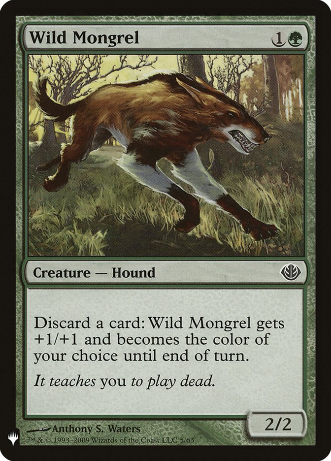 Wild Mongrel [Mystery Booster] | Yard's Games Ltd