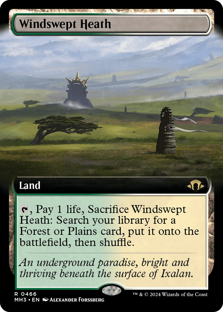 Windswept Heath (Extended Art) [Modern Horizons 3] | Yard's Games Ltd