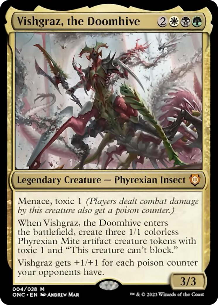 Vishgraz, the Doomhive [Phyrexia: All Will Be One Commander] | Yard's Games Ltd