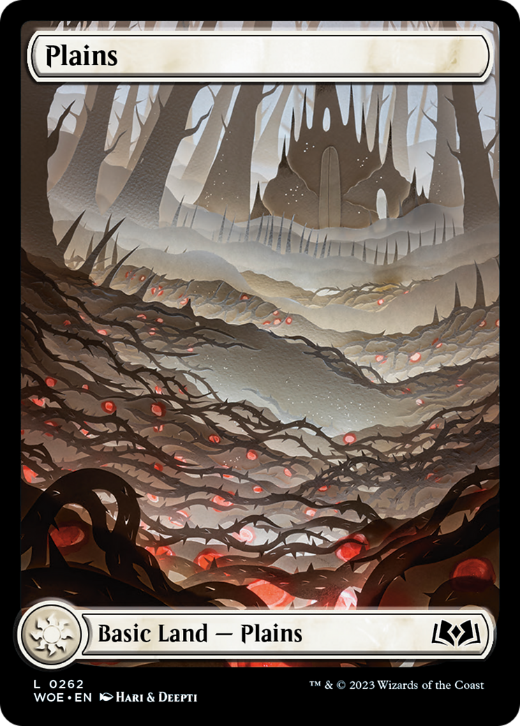 Plains (262) (Full-Art) [Wilds of Eldraine] | Yard's Games Ltd