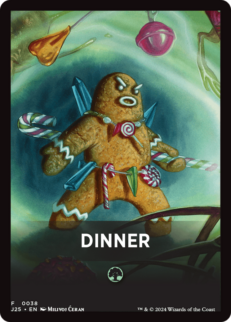 Dinner Theme Card [Foundations Jumpstart Front Cards] | Yard's Games Ltd