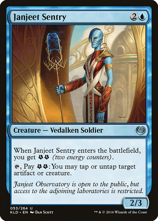 Janjeet Sentry [Kaladesh] | Yard's Games Ltd