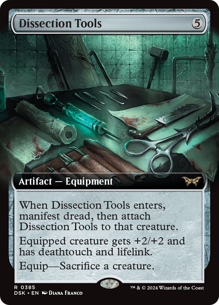 Dissection Tools (Extended Art) [Duskmourn: House of Horror] | Yard's Games Ltd