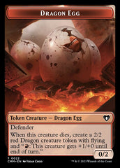 City's Blessing // Dragon Egg Double-Sided Token [Commander Masters Tokens] | Yard's Games Ltd