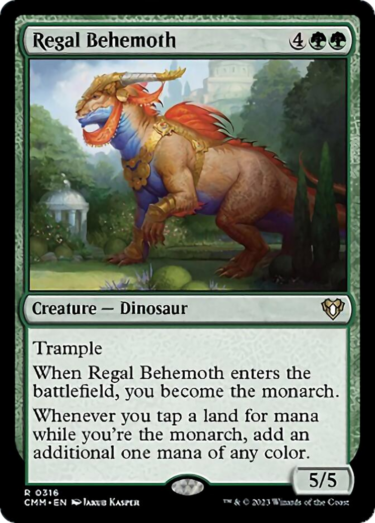 Regal Behemoth [Commander Masters] | Yard's Games Ltd