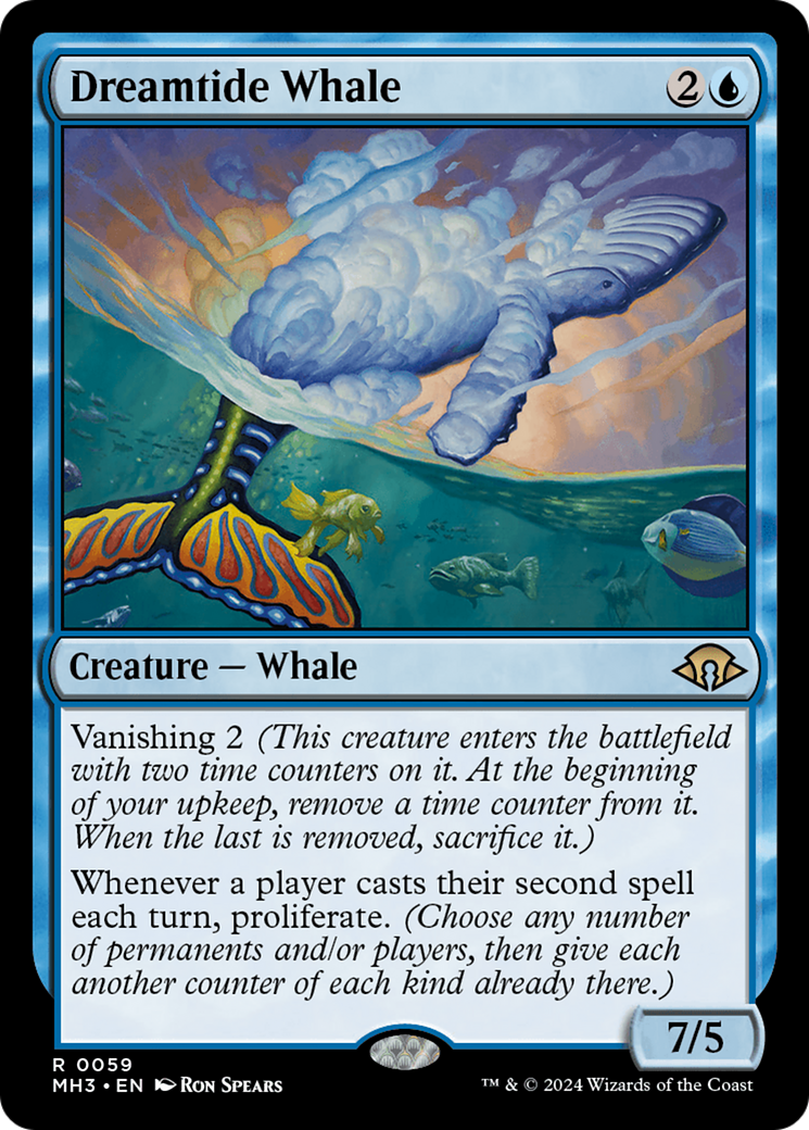 Dreamtide Whale [Modern Horizons 3] | Yard's Games Ltd