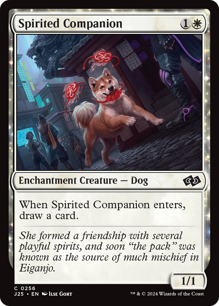 Spirited Companion [Foundations Jumpstart] | Yard's Games Ltd