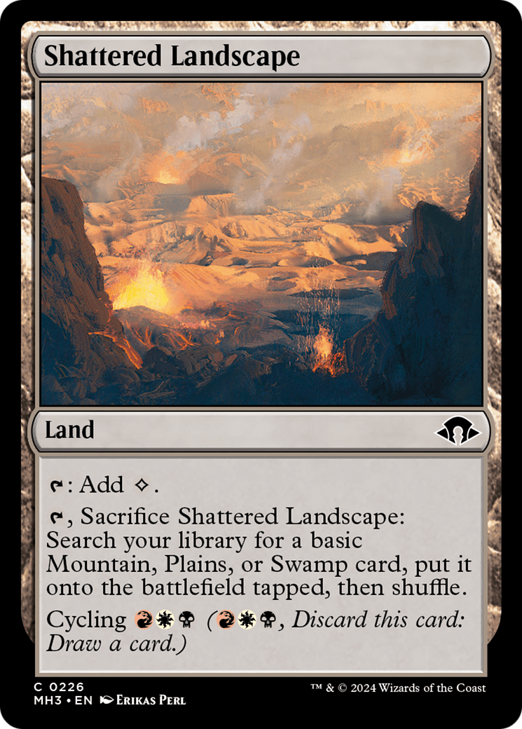 Shattered Landscape [Modern Horizons 3] | Yard's Games Ltd