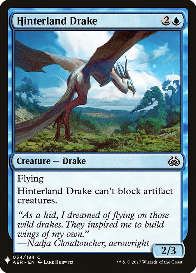 Hinterland Drake [Mystery Booster] | Yard's Games Ltd