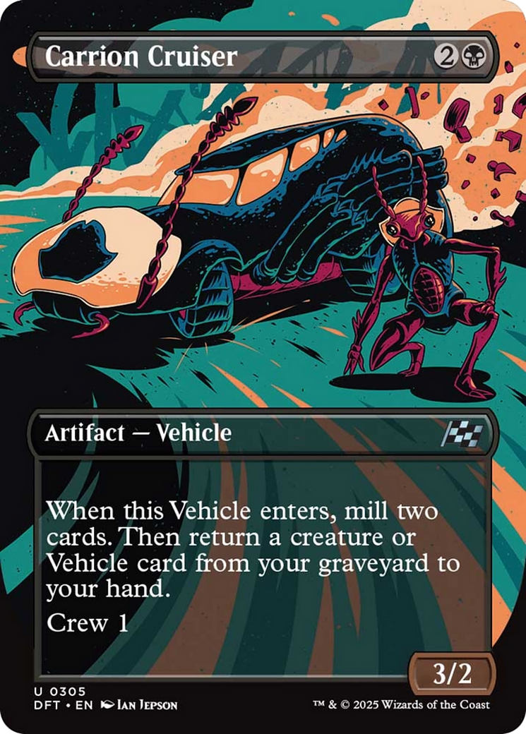 Carrion Cruiser (Borderless) [Aetherdrift] | Yard's Games Ltd