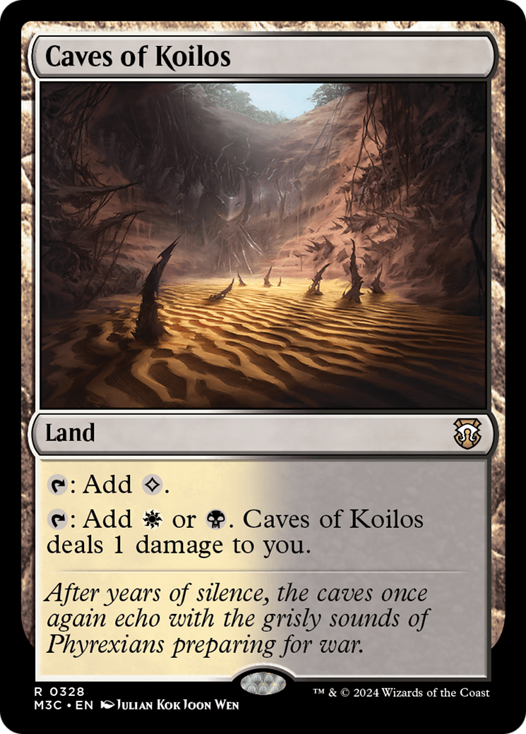 Caves of Koilos (Ripple Foil) [Modern Horizons 3 Commander] | Yard's Games Ltd