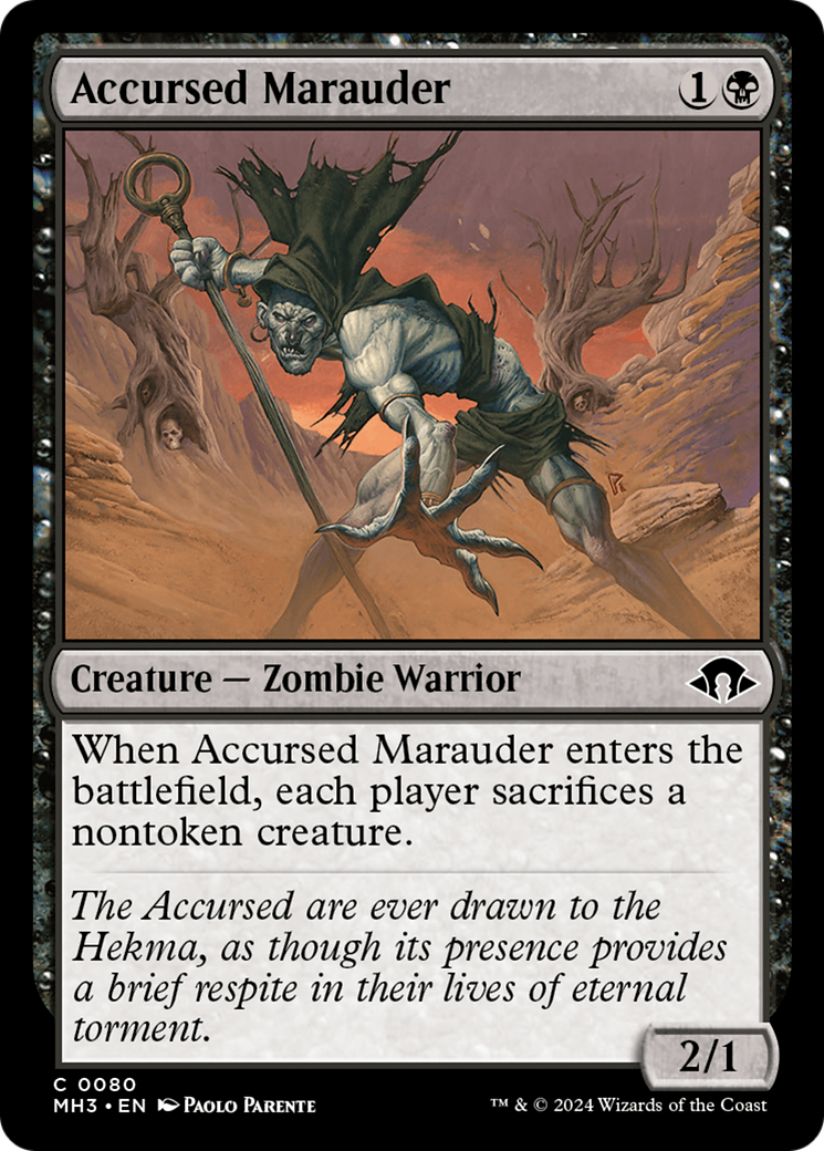 Accursed Marauder [Modern Horizons 3] | Yard's Games Ltd