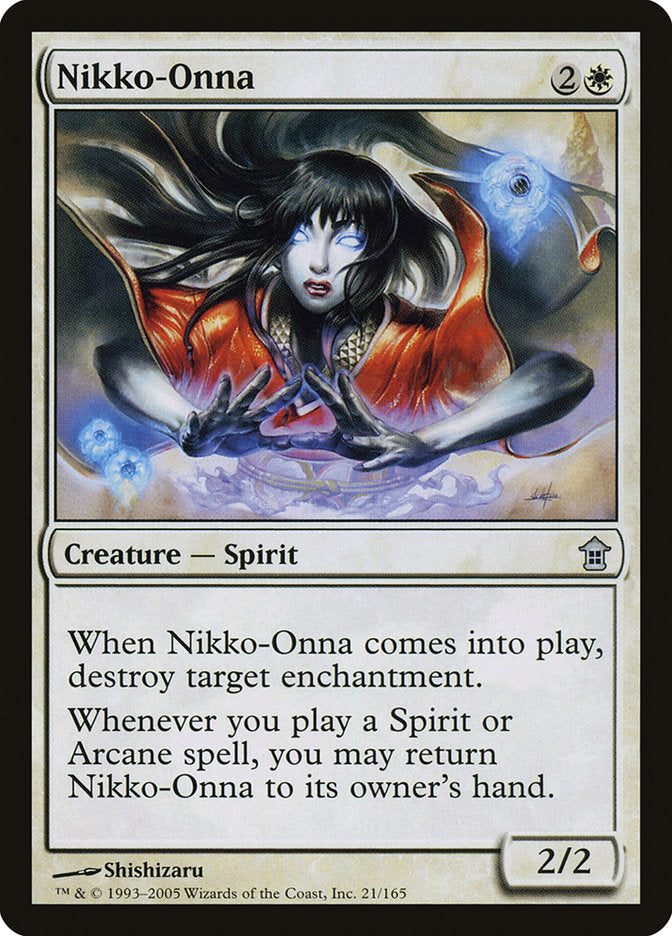 Nikko-Onna [Saviors of Kamigawa] | Yard's Games Ltd