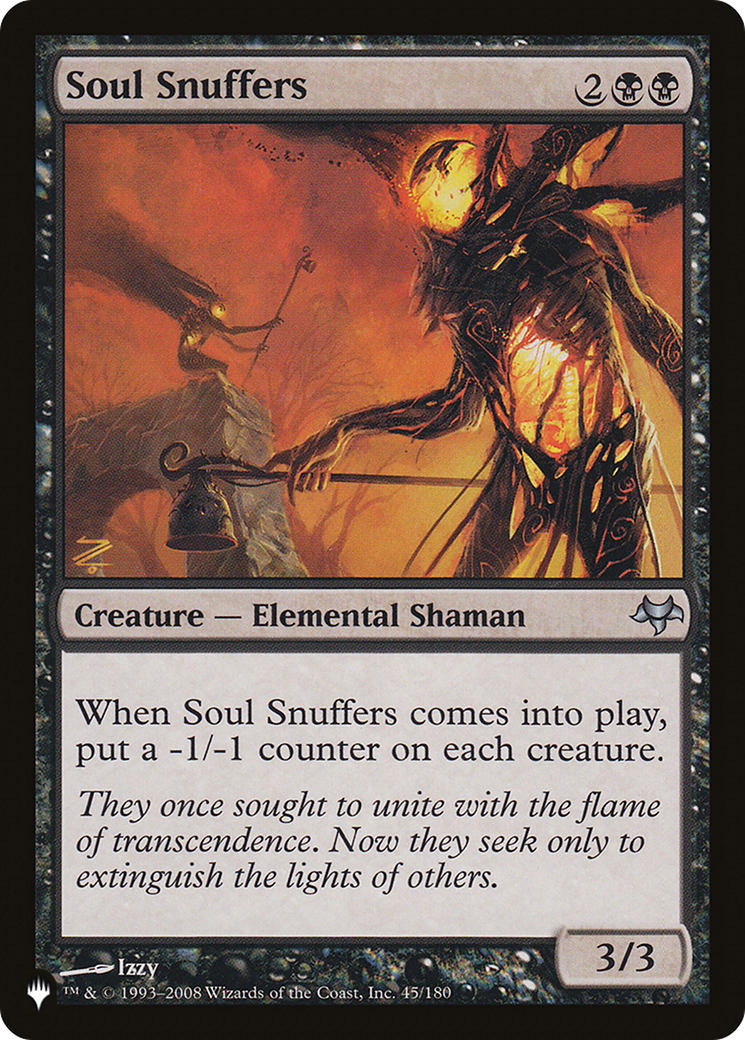 Soul Snuffers [The List Reprints] | Yard's Games Ltd