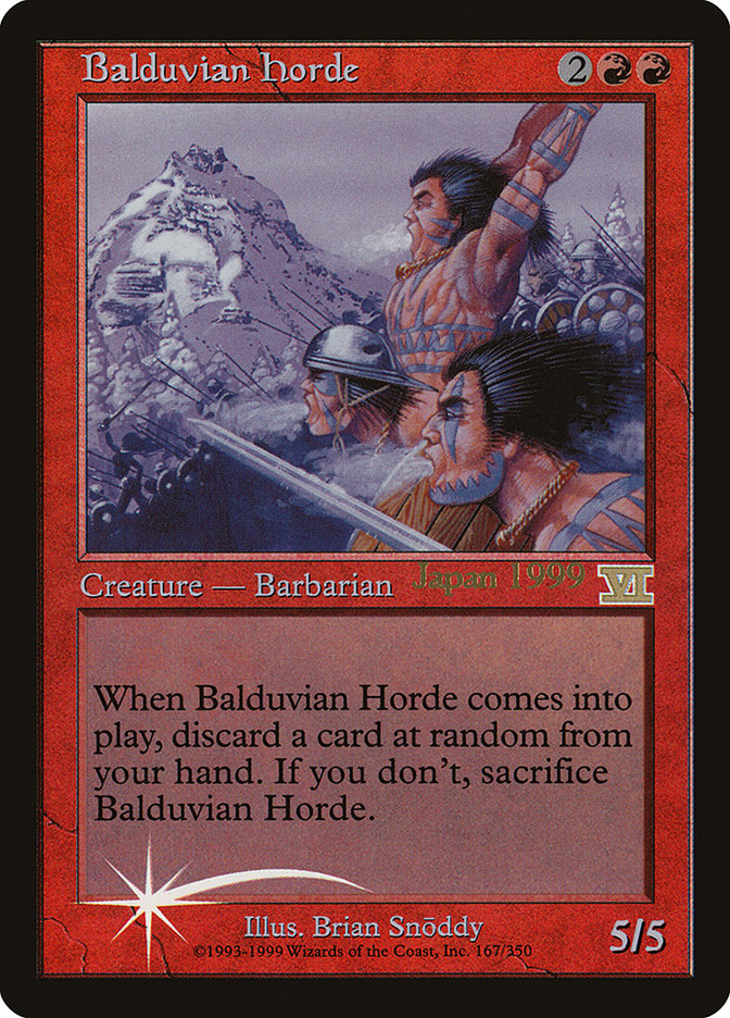 Balduvian Horde (Worlds) [World Championship Promos] | Yard's Games Ltd