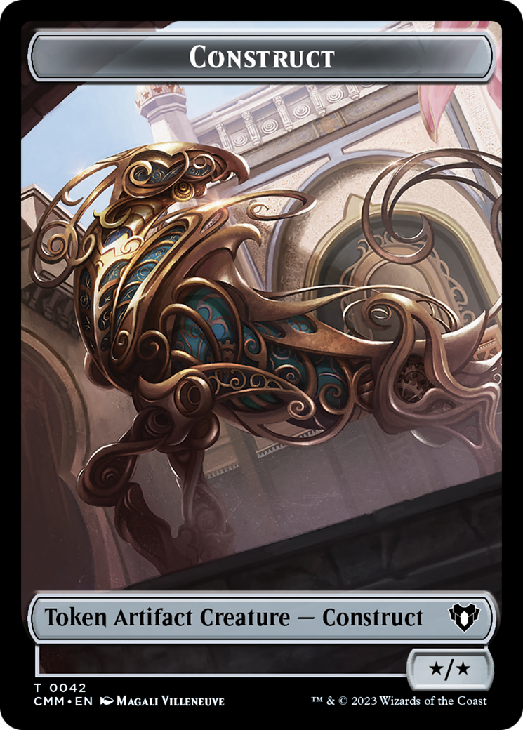 Construct Token (42) [Commander Masters Tokens] | Yard's Games Ltd