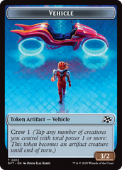 Vehicle // Pilot Double-Sided Token [Aetherdrift Tokens] | Yard's Games Ltd