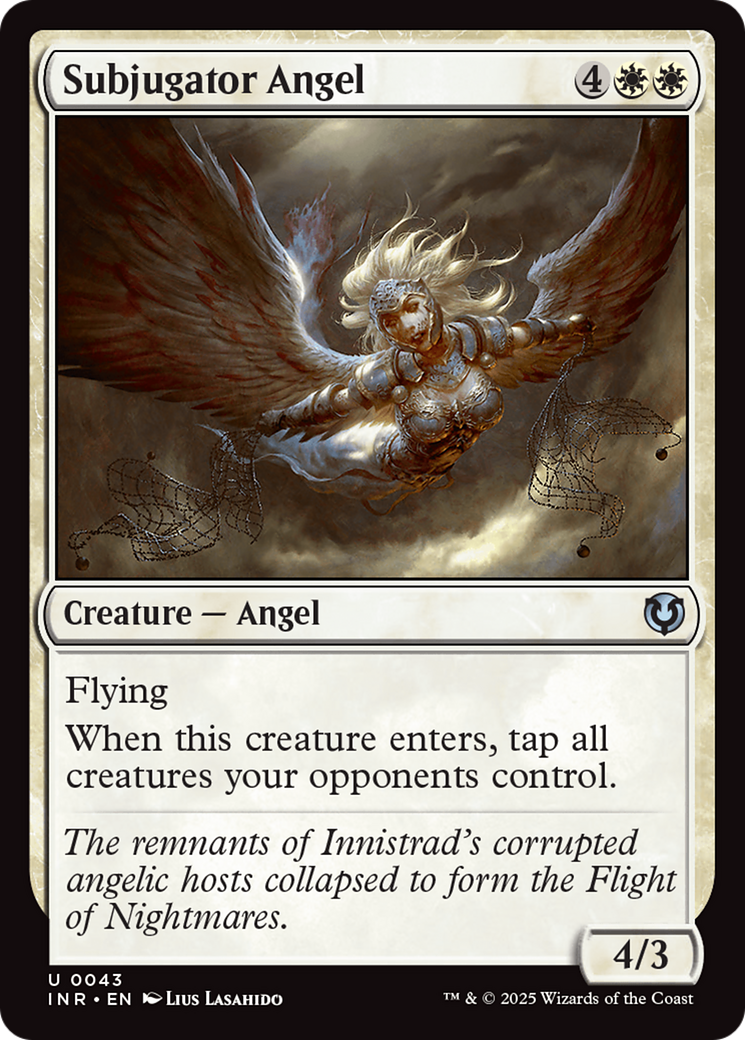 Subjugator Angel [Innistrad Remastered] | Yard's Games Ltd