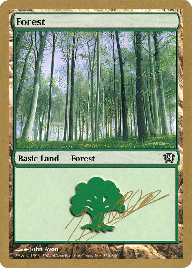 Forest (jn350) (Julien Nuijten) [World Championship Decks 2004] | Yard's Games Ltd