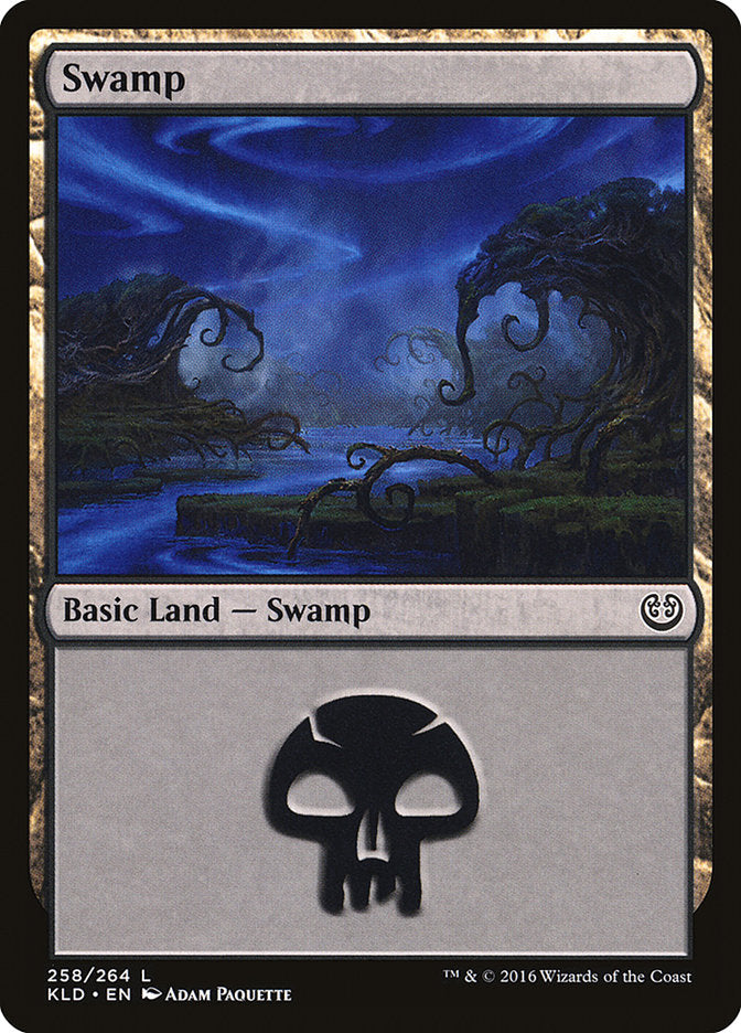 Swamp (258) [Kaladesh] | Yard's Games Ltd