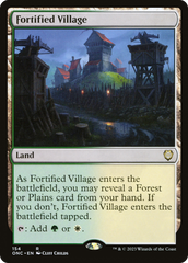 Fortified Village [Phyrexia: All Will Be One Commander] | Yard's Games Ltd