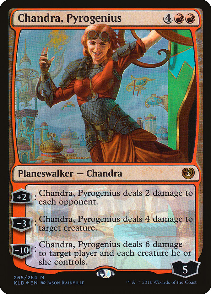 Chandra, Pyrogenius [Kaladesh] | Yard's Games Ltd