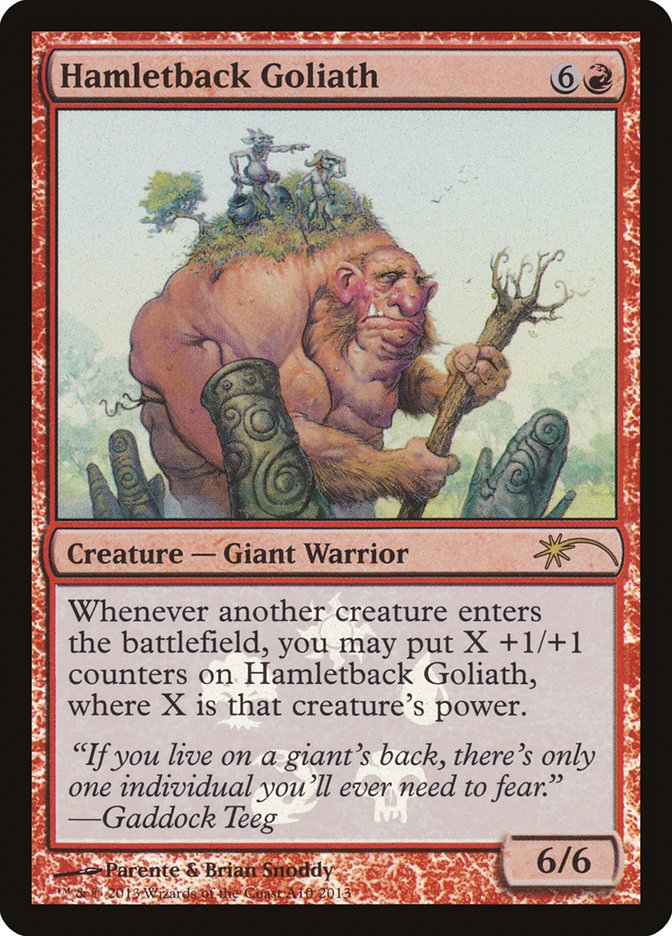 Hamletback Goliath [Resale Promos] | Yard's Games Ltd