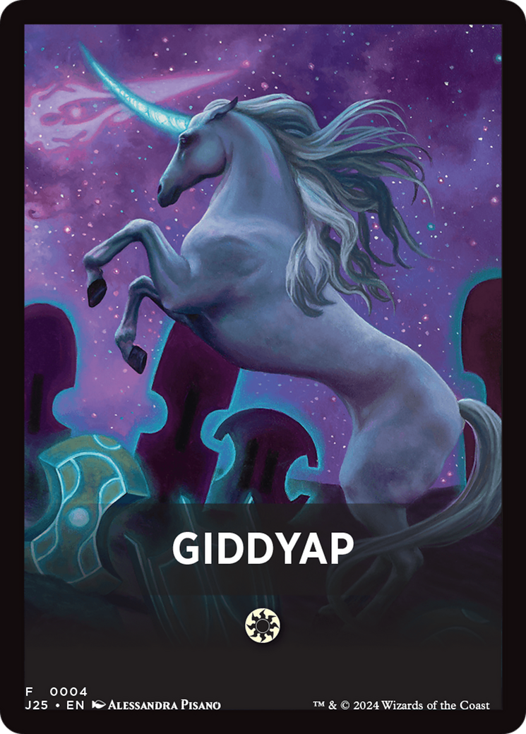 Giddyap Theme Card [Foundations Jumpstart Front Cards] | Yard's Games Ltd