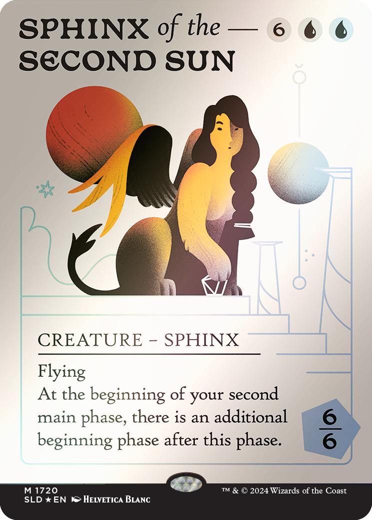 Sphinx of the Second Sun (Rainbow Foil) [Secret Lair Drop Series] | Yard's Games Ltd