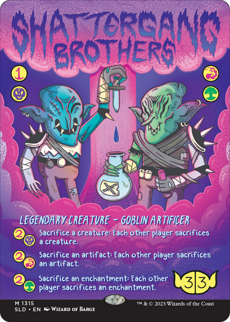 Shattergang Brothers [Secret Lair Drop Series] | Yard's Games Ltd