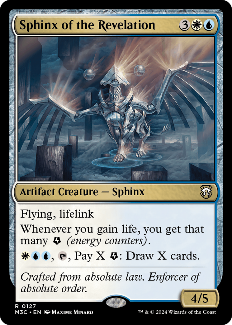 Sphinx of the Revelation (Ripple Foil) [Modern Horizons 3 Commander] | Yard's Games Ltd