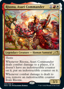 Risona, Asari Commander [Kamigawa: Neon Dynasty] | Yard's Games Ltd