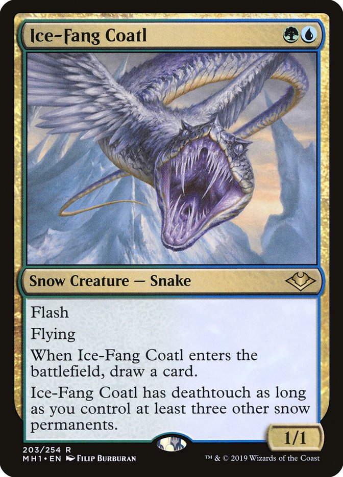 Ice-Fang Coatl [Modern Horizons] | Yard's Games Ltd