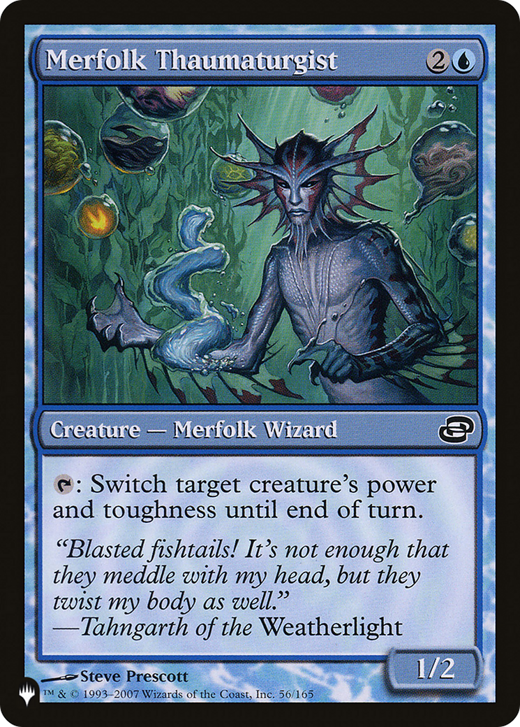 Merfolk Thaumaturgist [The List] | Yard's Games Ltd