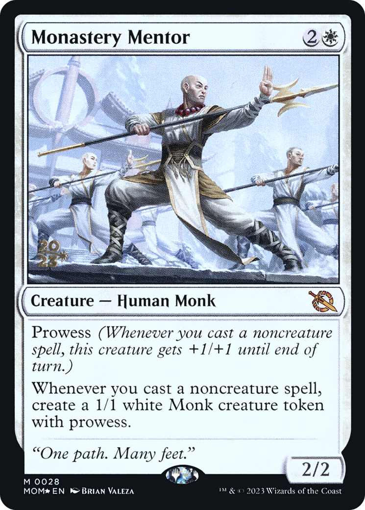 Monastery Mentor [March of the Machine Prerelease Promos] | Yard's Games Ltd