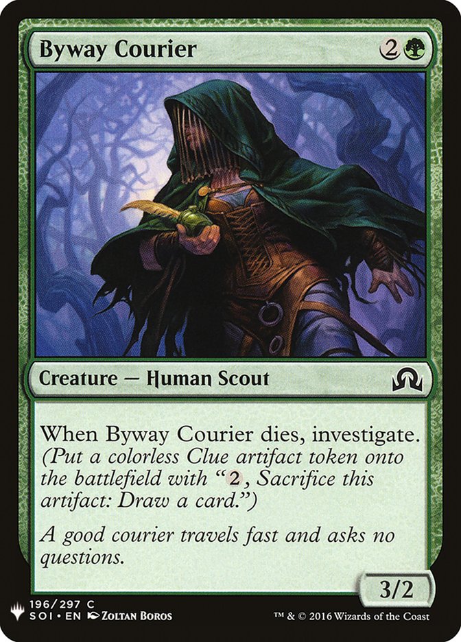 Byway Courier [Mystery Booster] | Yard's Games Ltd