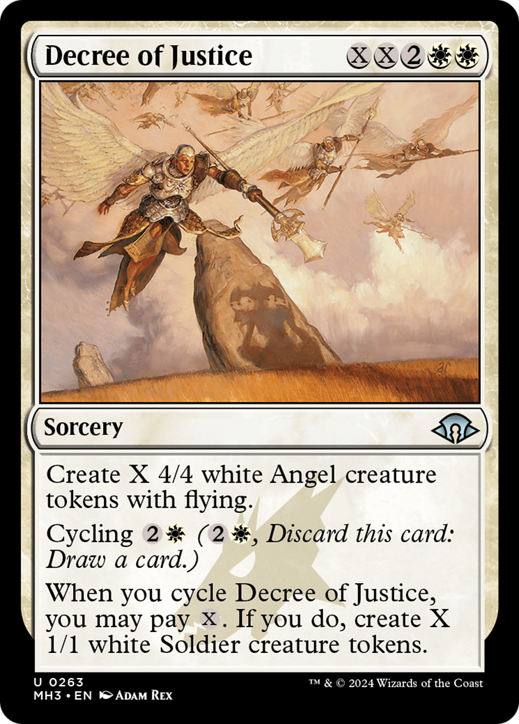 Decree of Justice [Modern Horizons 3] | Yard's Games Ltd