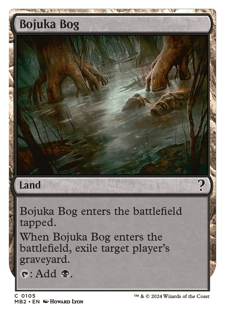 Bojuka Bog (White Border) [Mystery Booster 2] | Yard's Games Ltd