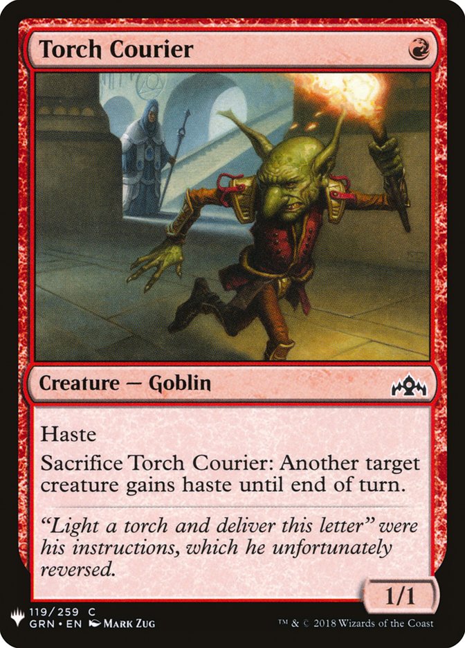 Torch Courier [Mystery Booster] | Yard's Games Ltd