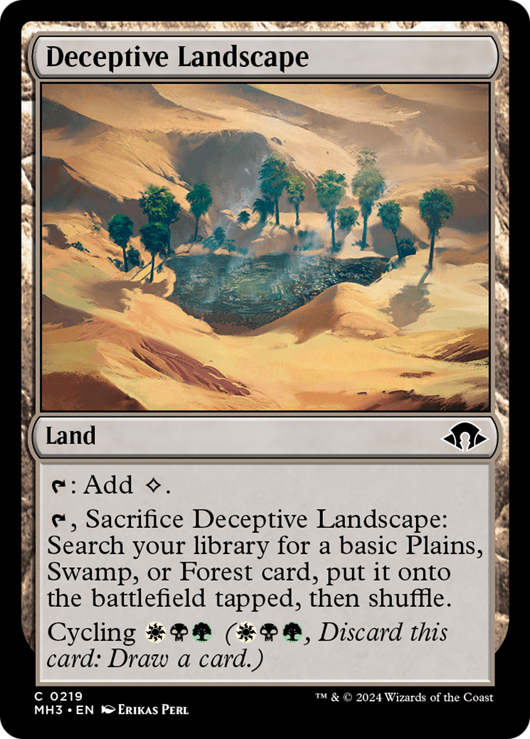 Deceptive Landscape [Modern Horizons 3] | Yard's Games Ltd