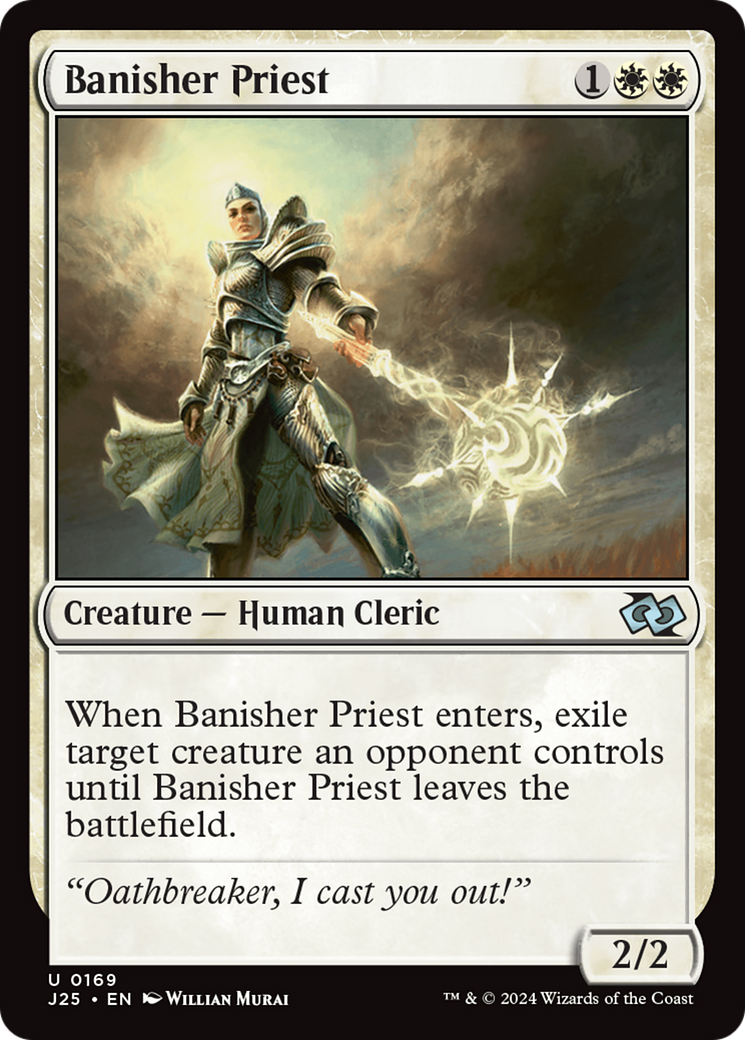 Banisher Priest [Foundations Jumpstart] | Yard's Games Ltd