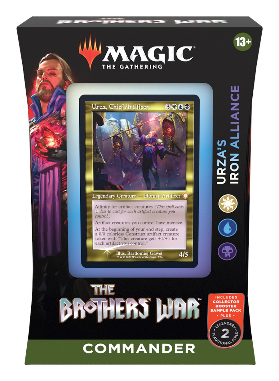 The Brothers' War - Commander Deck (Urza's Iron Alliance) | Yard's Games Ltd