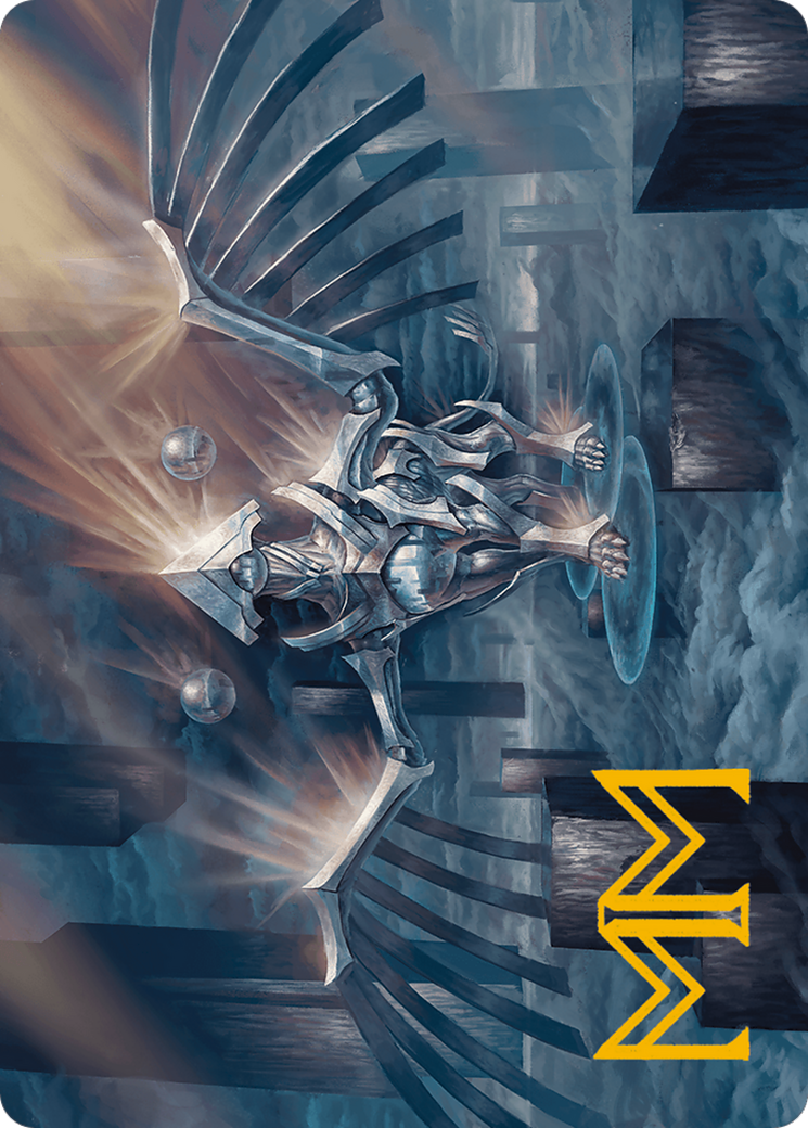 Sphinx of the Revelation Art Card (Gold-Stamped Signature) [Modern Horizons 3 Art Series] | Yard's Games Ltd